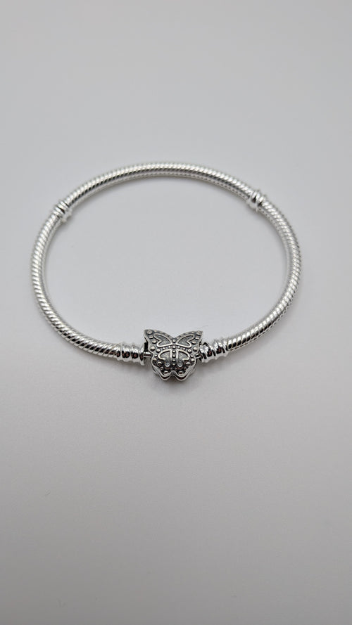 LoveRing Moments Butterfly Snake chain charm bracelet