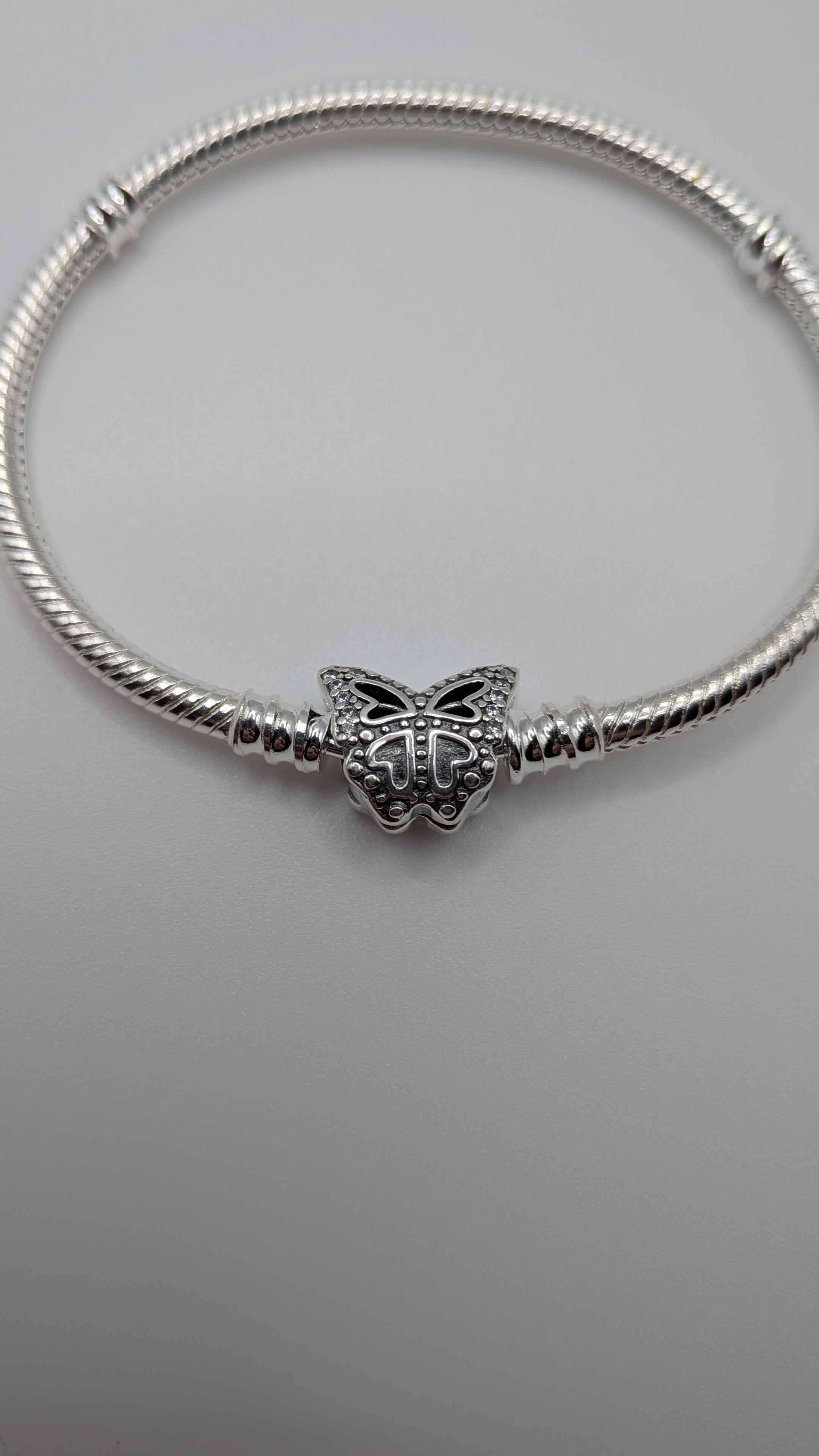 LoveRing Moments Butterfly Snake chain charm bracelet